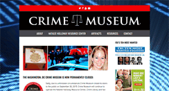 Desktop Screenshot of crimemuseum.org